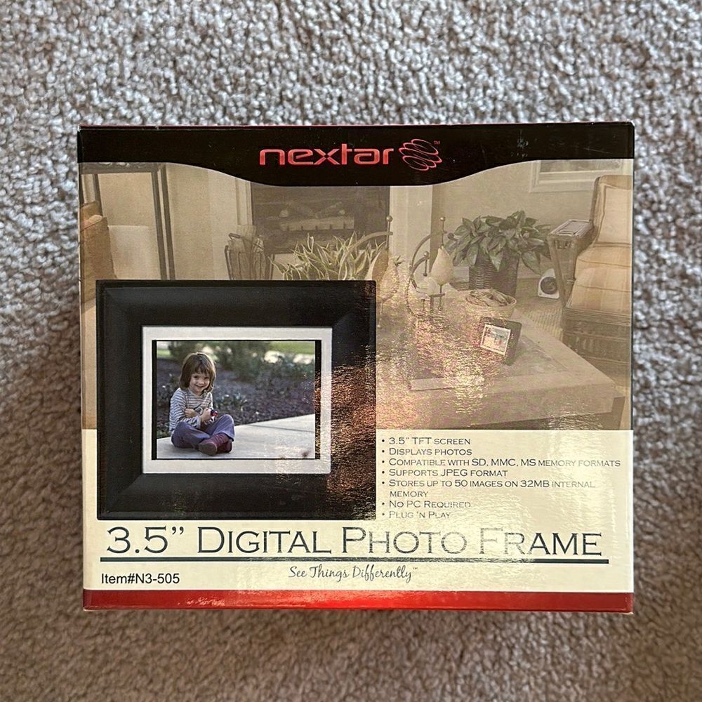 Nextar 3.5” Digital Photo Frame! - Picture 4 of 4
